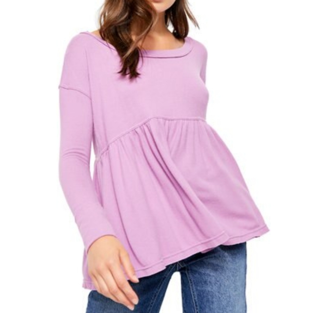 FREE PEOPLE FOREVER YOUR GIRL TOP